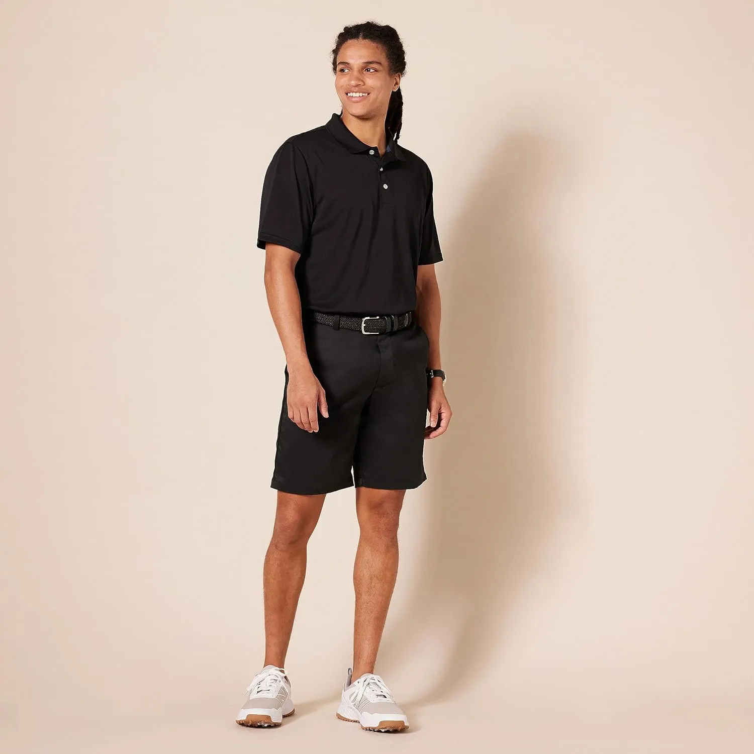 Amazon Essentials Men's Golf Polo Shirt, Quick Dry, Short Sleeve