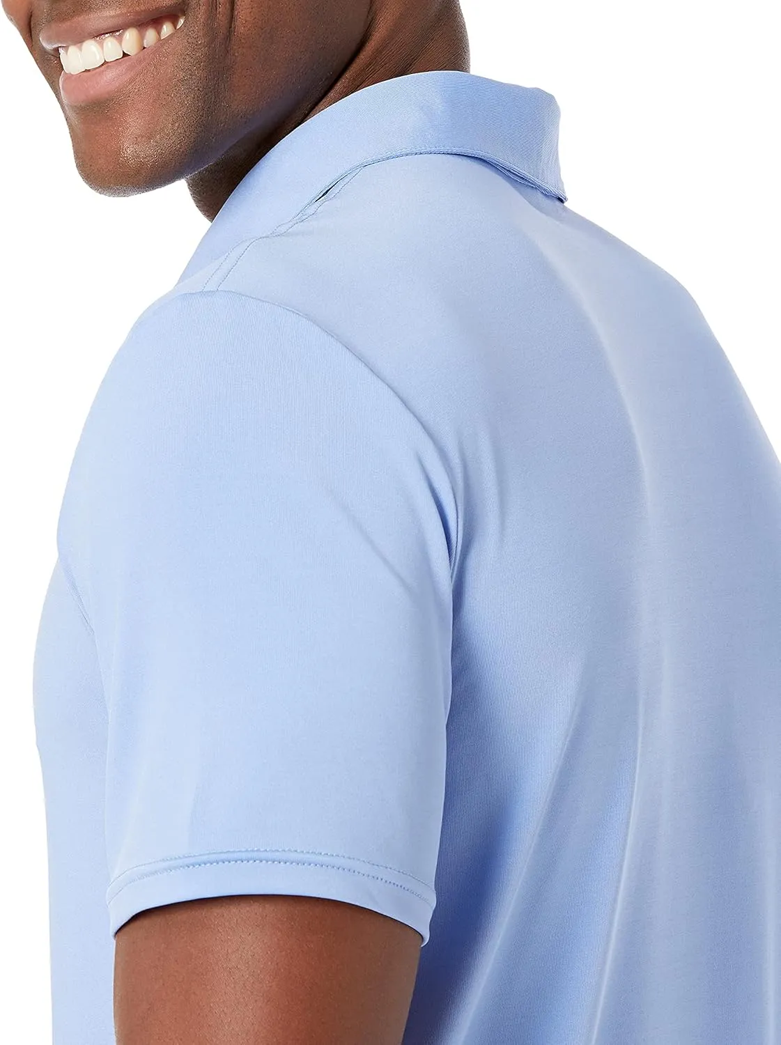 Amazon Essentials Men's Slim-Fit Quick Dry Tech Stretch Lightweight Golf Polo Shirt