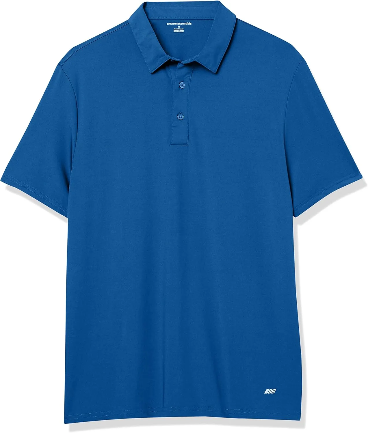 Amazon Essentials Men's Slim-Fit Quick Dry Tech Stretch Lightweight Golf Polo Shirt