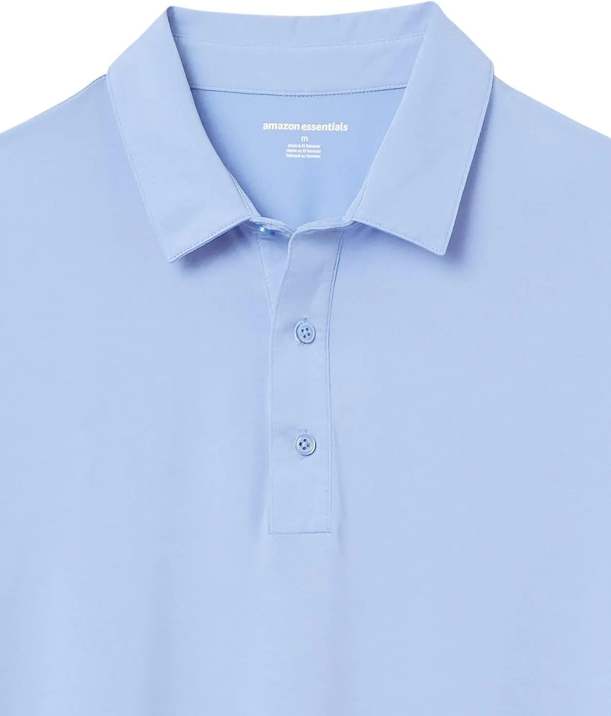 Amazon Essentials Men's Slim-Fit Quick Dry Tech Stretch Lightweight Golf Polo Shirt