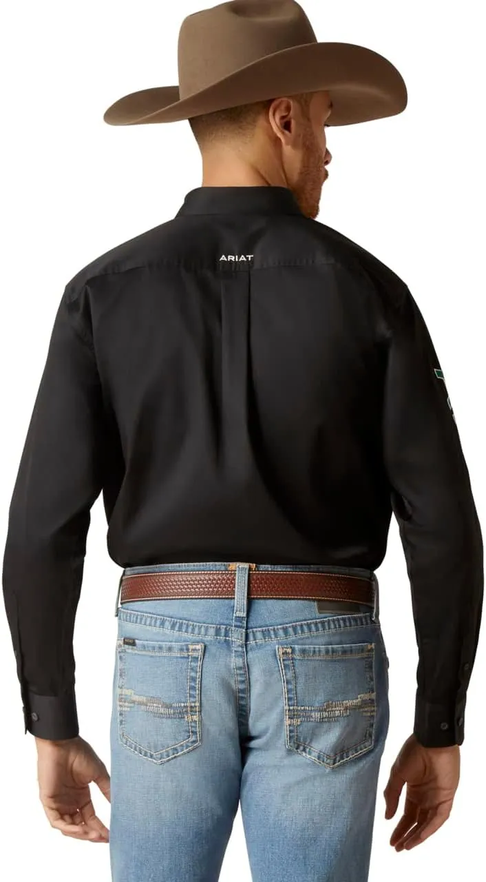 ARIAT Men's Team Logo Twill Classic Fit Shirt