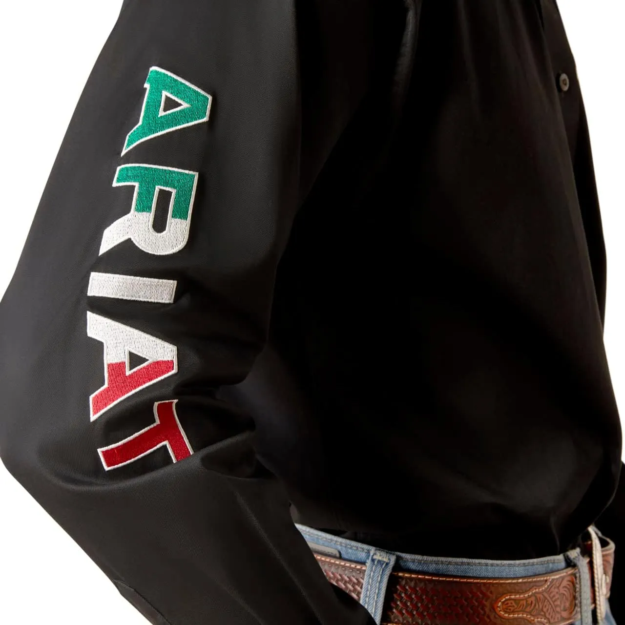 ARIAT Men's Team Logo Twill Classic Fit Shirt