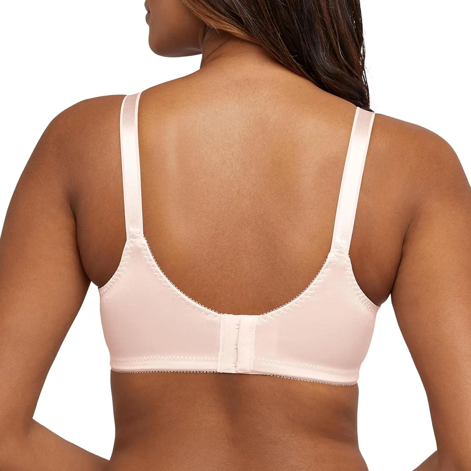 Bali Women's Double Support Wireless Bra, Comfortsoft Full-coverage Wirefree Bra, Df3820