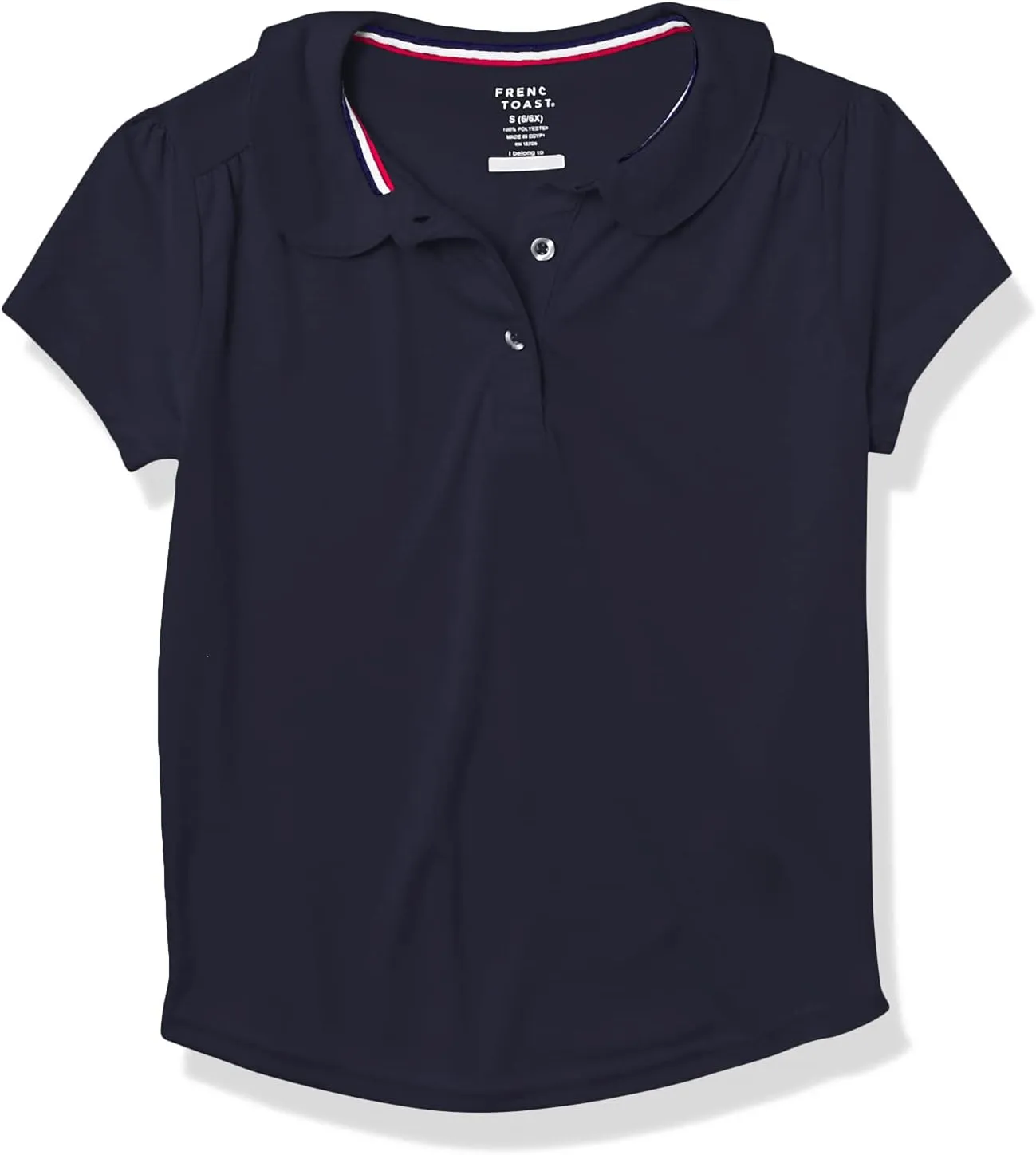 French Toast Girls' Short Sleeve Moisture Wicking Sport Polo