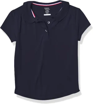 French Toast Girls' Short Sleeve Moisture Wicking Sport Polo