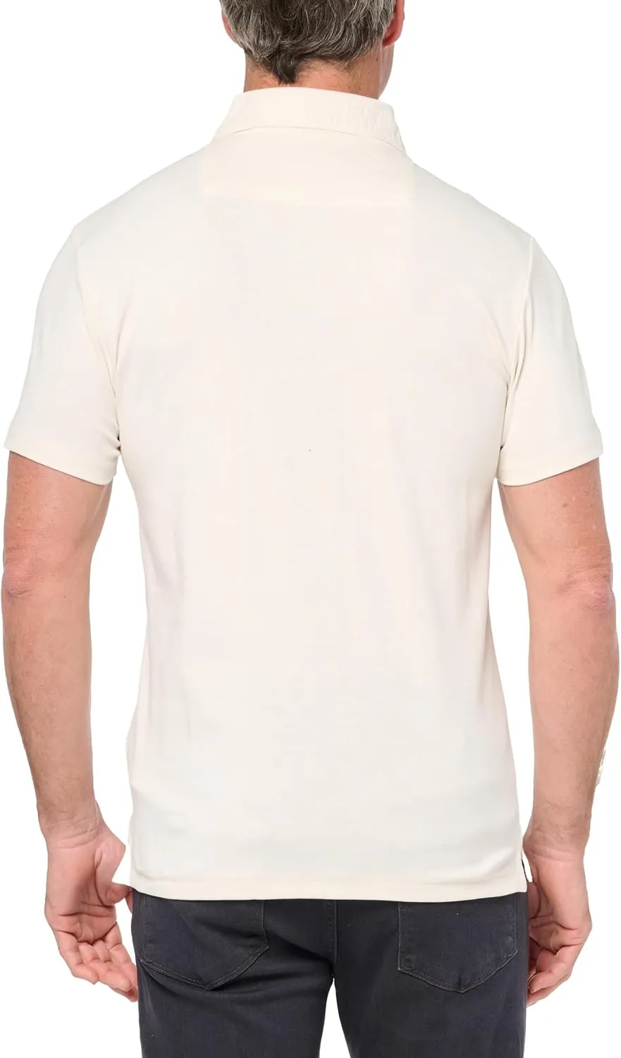 GUESS Men's Short Sleeve Eco Nolan Polo