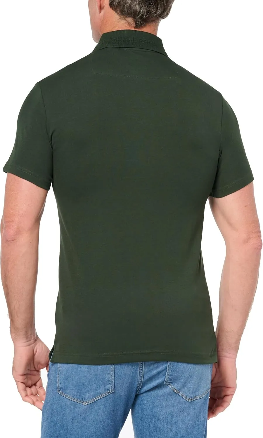 GUESS Men's Short Sleeve Eco Nolan Polo