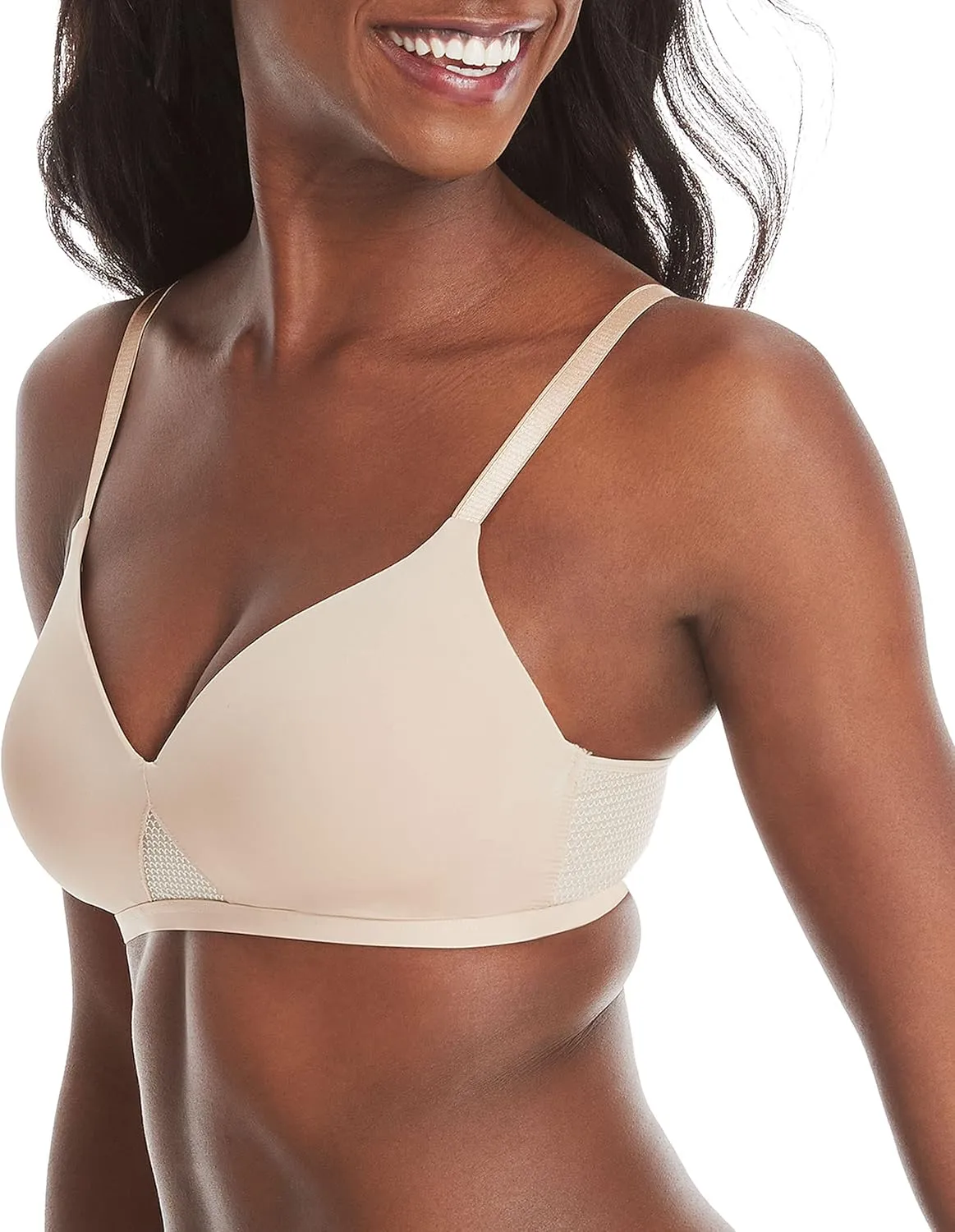 Hanes Women's Oh So Light Wireless T-Shirt Bra with ComfortFlex Fit and Comfort Foam