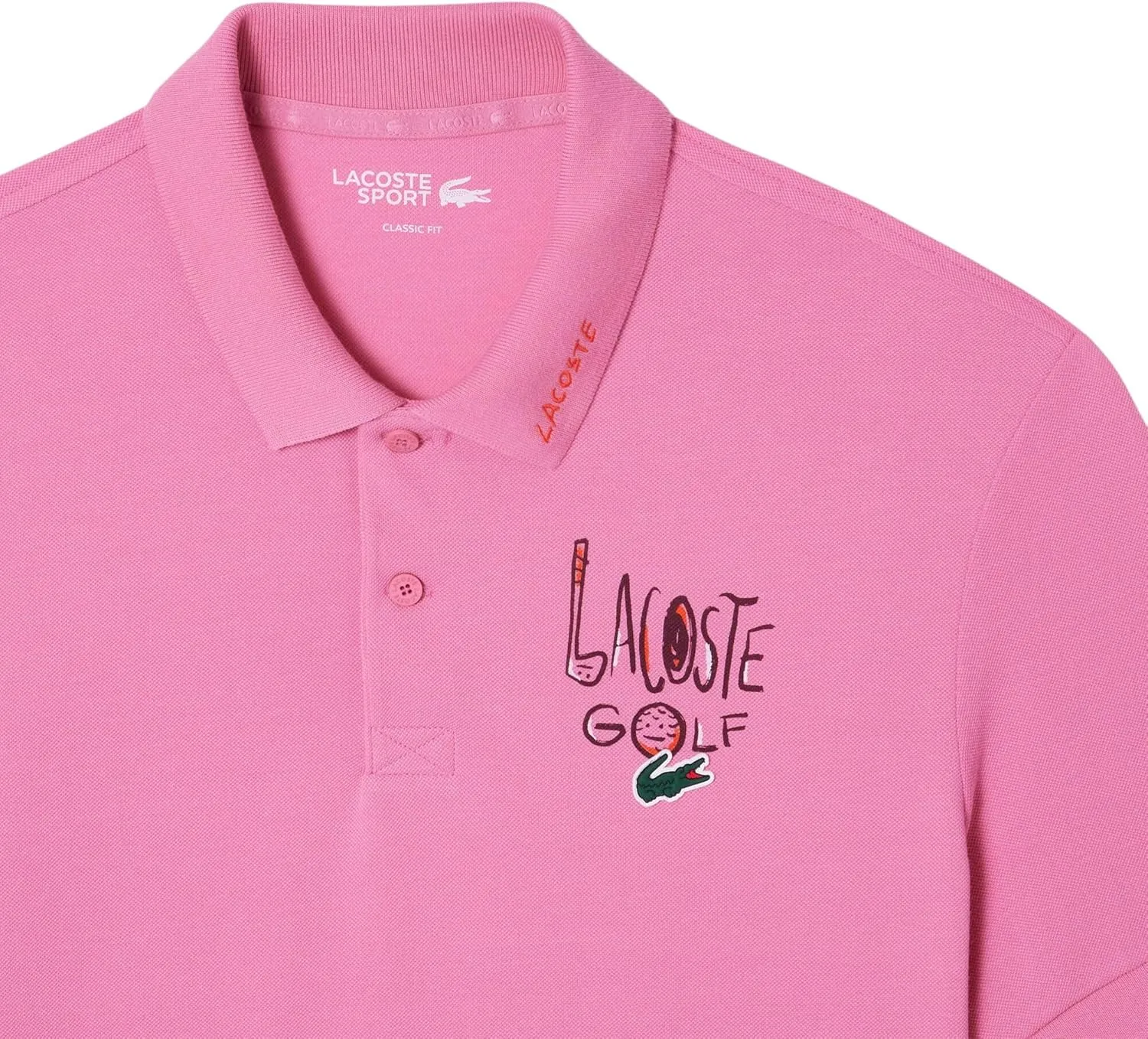 Lacoste Men's Ultra Dry Uv Protect Golf Polo Shirt