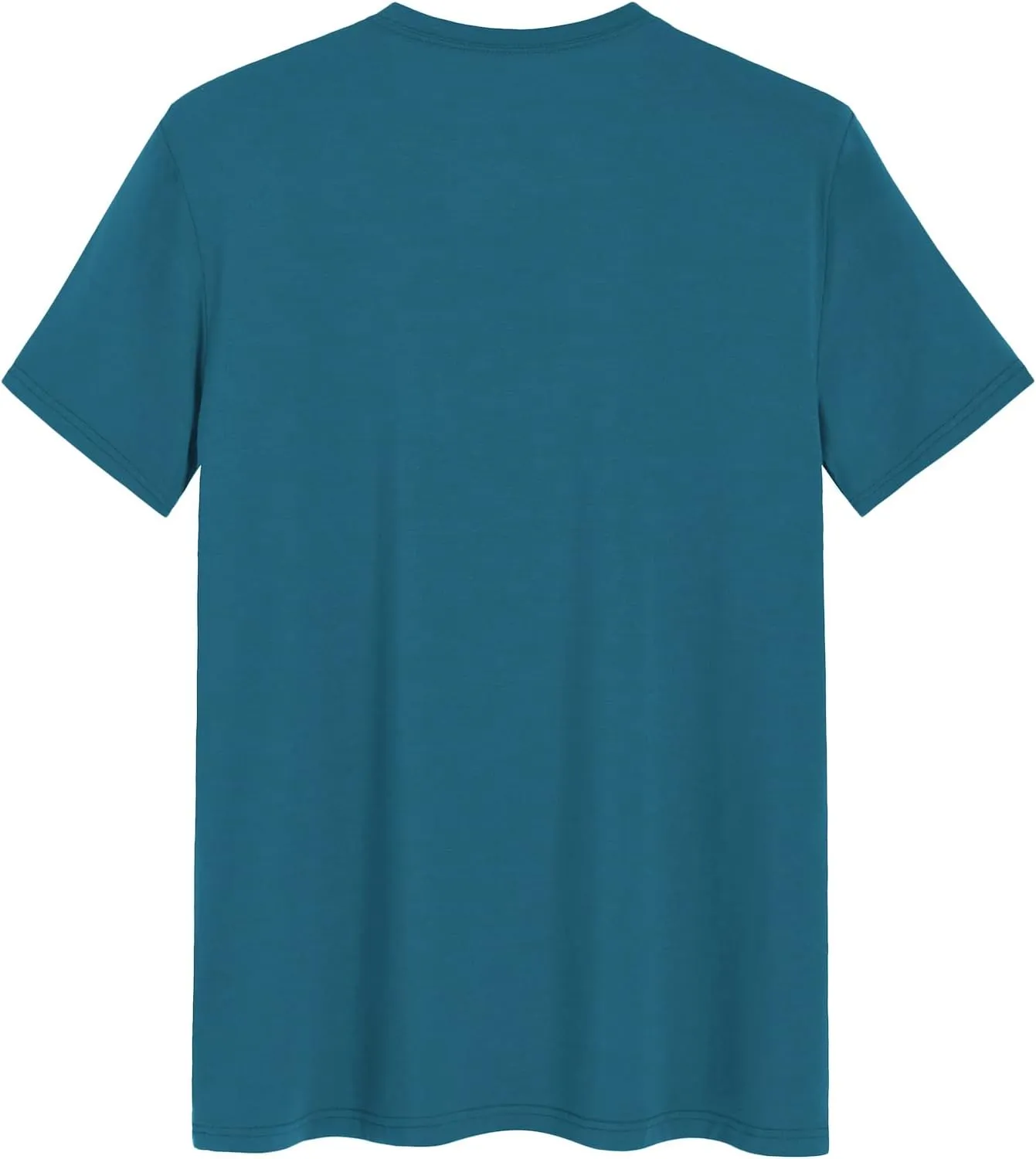 Latuza Men's Viscose Crew Neck Short Sleeves Pajama Sleep Shirt