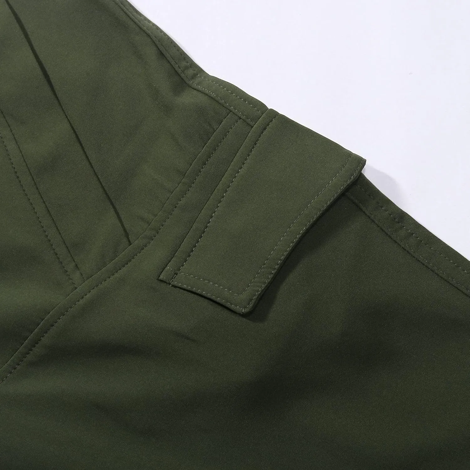 Men's Casual Pants Lightweight Stretch Outdoor Sport Joggers Loose Fit Solid Color Work Cargo Trousers with
