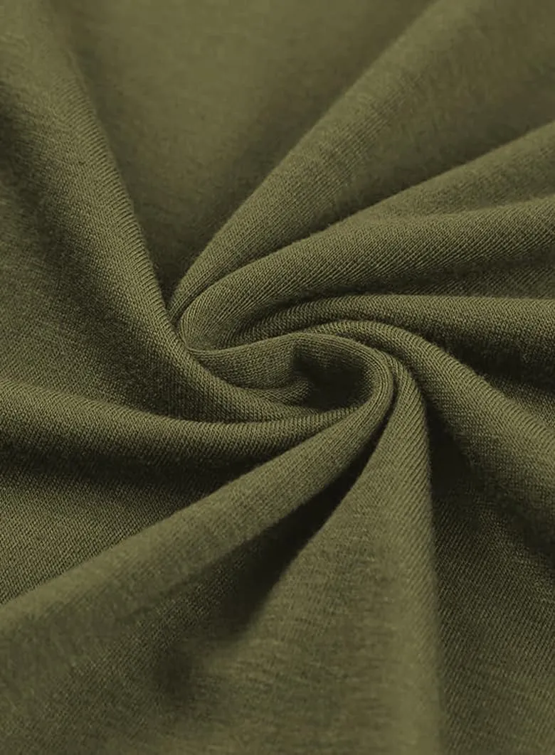 Naggoo Womens Short Sleeve Tunic Tops for Leggings Summer Casual Long Shirts with Pockets Loose Fit Oversized Tshirts