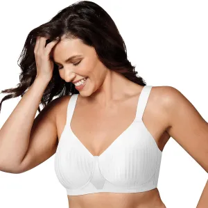 Playtex Women's Secrets Smoothing Wireless Bra 4707, Perfectly Smooth Full-Coverage T-Shirt Bra, Full Figures