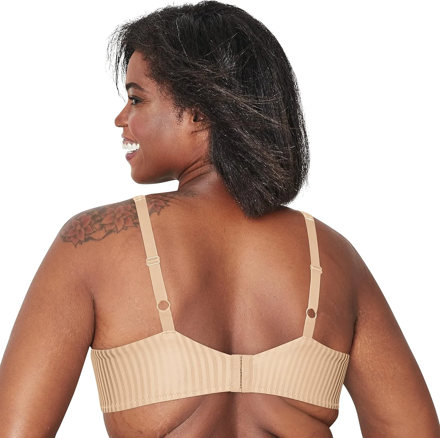 Playtex Women's Secrets Smoothing Wireless Bra 4707, Perfectly Smooth Full-Coverage T-Shirt Bra, Full Figures