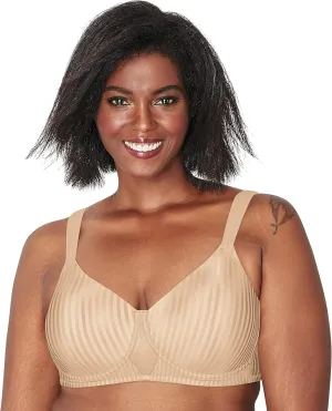 Playtex Women's Secrets Smoothing Wireless Bra 4707, Perfectly Smooth Full-Coverage T-Shirt Bra, Full Figures