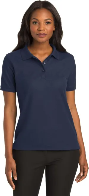 Port Authority Ladies Silk Touch Polo. L500