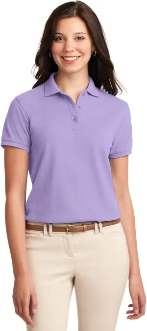 Port Authority Ladies Silk Touch Polo. L500