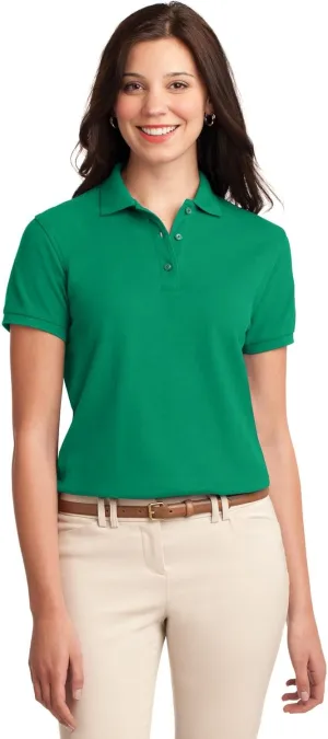 Port Authority Ladies Silk Touch Polo. L500
