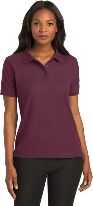 Port Authority Ladies Silk Touch Polo