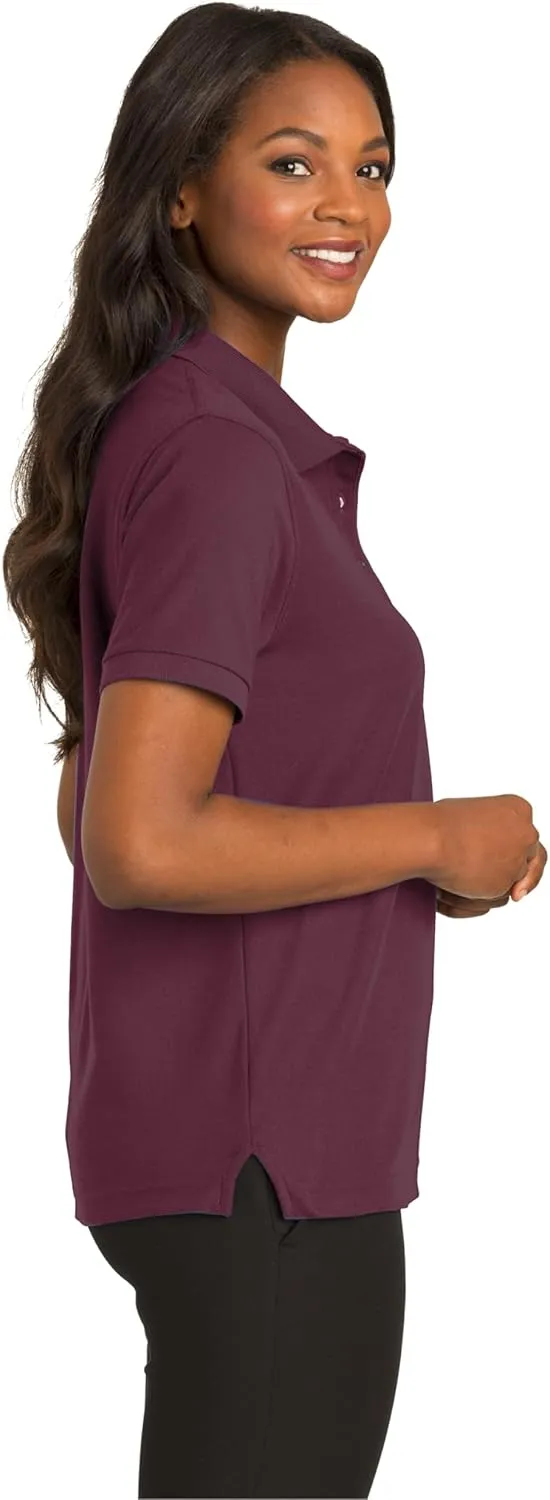 Port Authority Ladies Silk Touch Polo