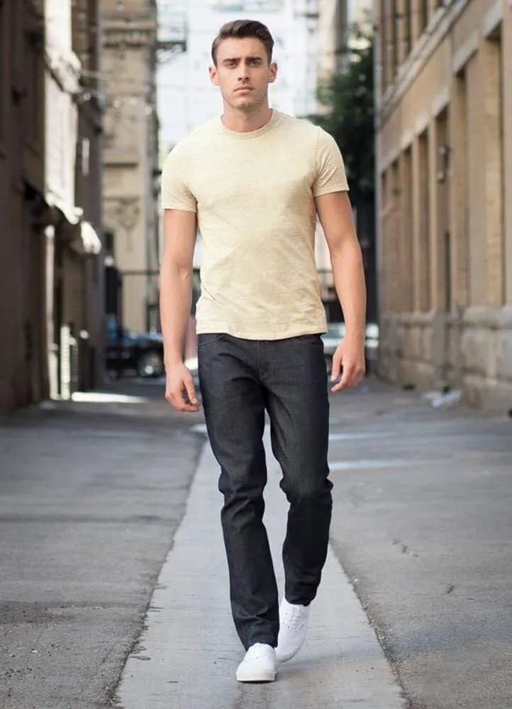 SOCKS'NBULK 12 Pack Wholesale Mens Soft Cotton Slim Fit Crew Neck Short Sleeve T-Shirts Mix Colors Bulk Size