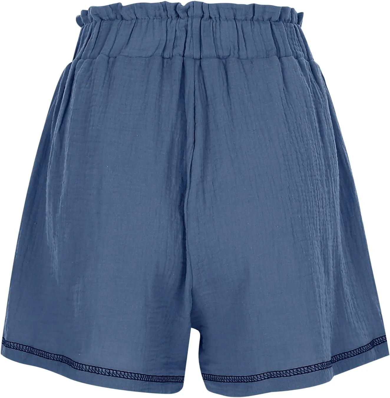 Summer Shorts for Women Drawstring High Waisted Casual Lounge Shorts Lightweight Comfy Beach Short Pants with Pockets