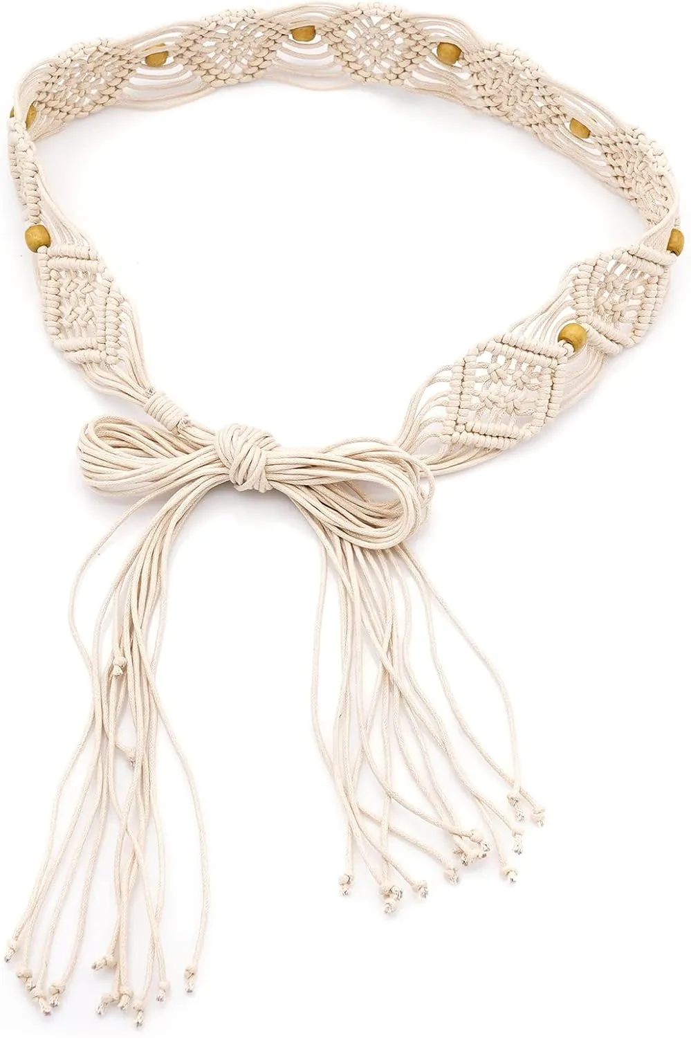 Suyi Boho Braid Belt for Women Bohemian Woven Waist Belts for Dress