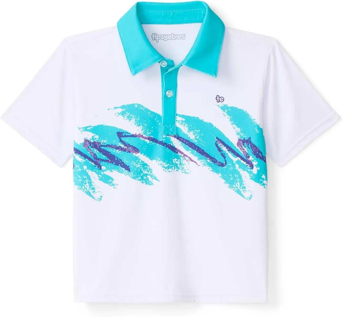 Tipsy Elves Kids and Toddlers Golf Shirts - Athletic Comfort Fit with Quick Dry Material