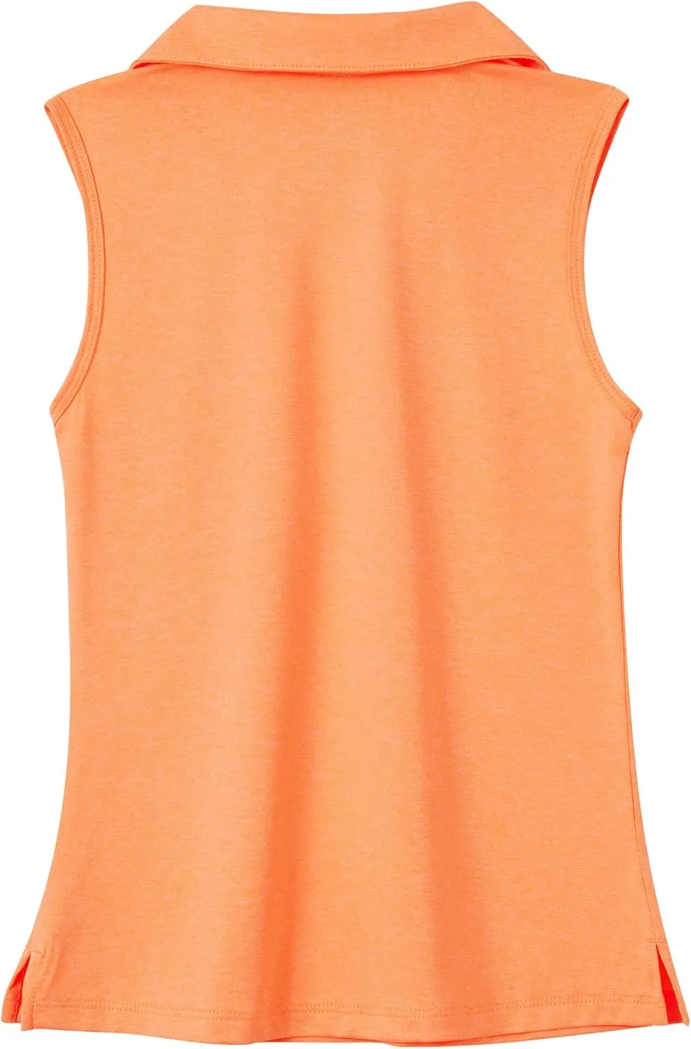 Willit Girls' Sleeveless Polo Shirts Golf Tennis Polo Lightweight Shirts Quick Dry