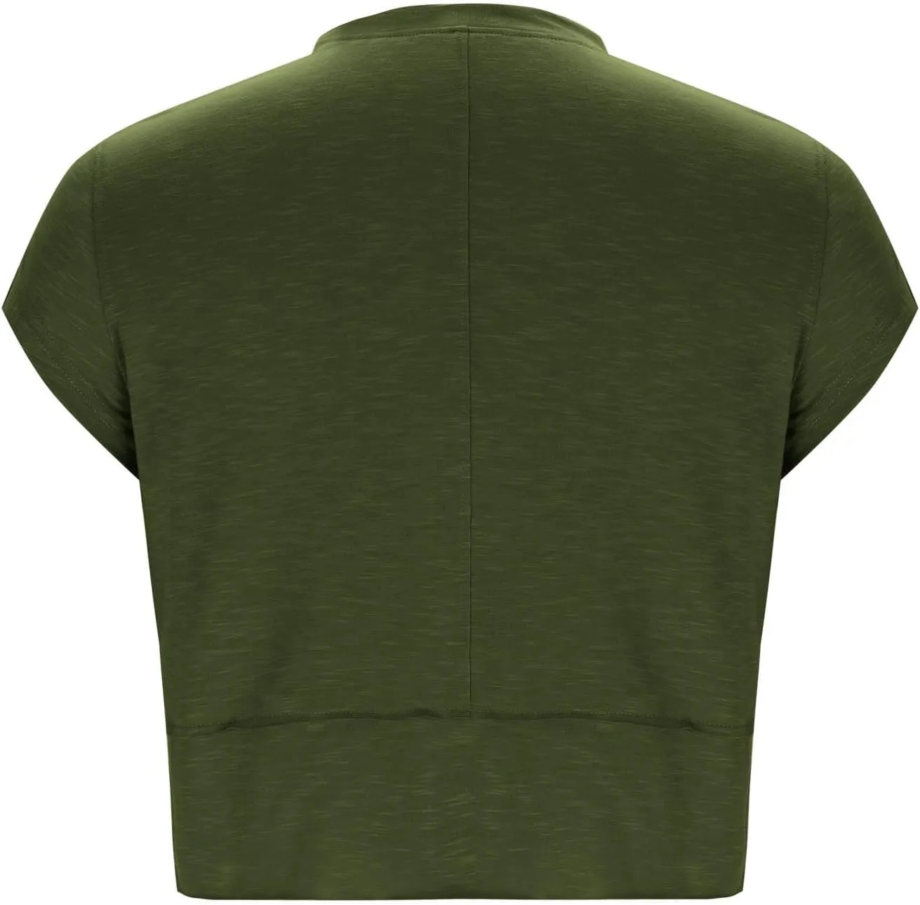 Women's Athletic T-Shirts Fashion Irregular Hem Crewneck Cap Sleeve Cropped Tops Lightweight Breathable Yoga Gym Tees