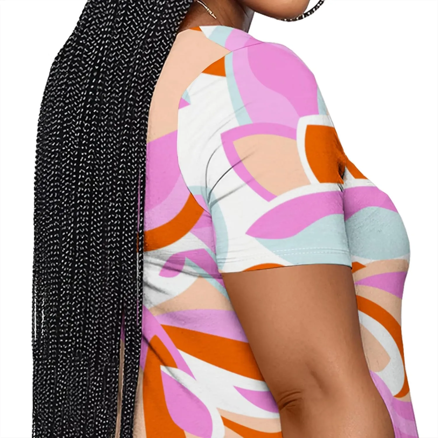 Women's Plus Size Summer Dresses Print Maxi Dresses Flowy Sundresses