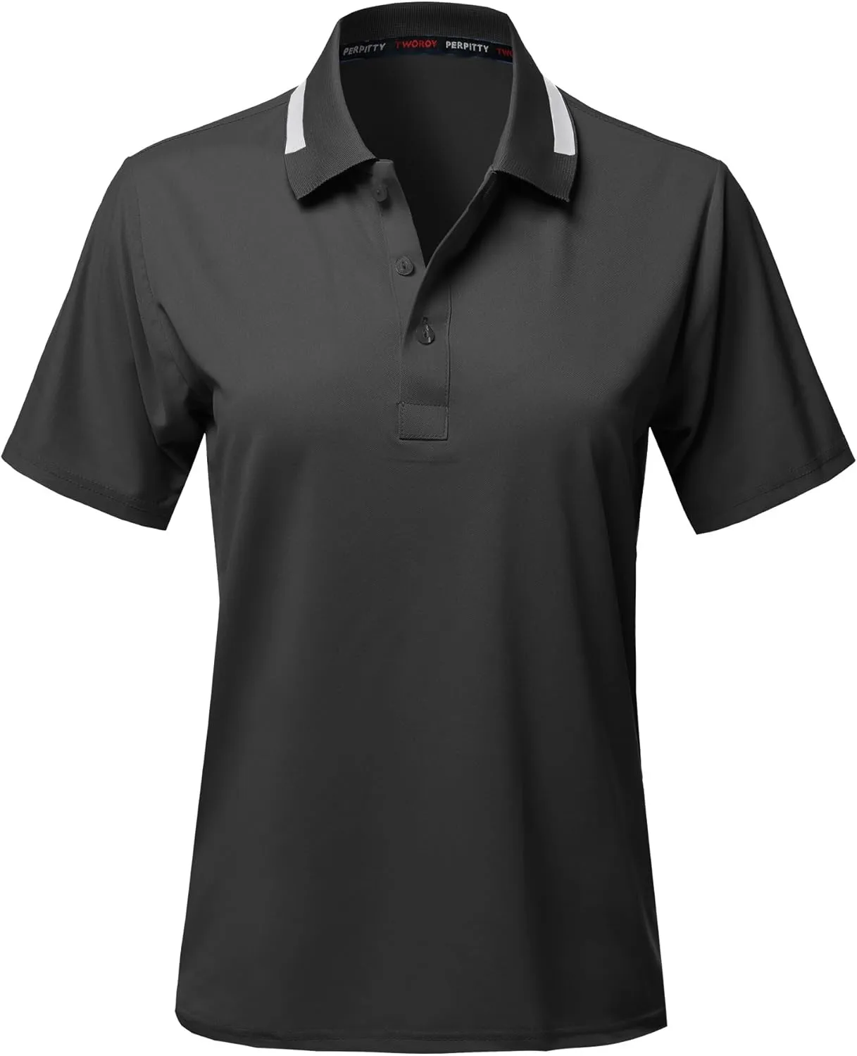 Women's Solid Cool Dri-Fit Active Leisure Short Sleeve Polo T-Shirt Tee